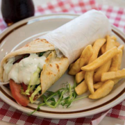 Doner Double Meat and The Lot Kebab